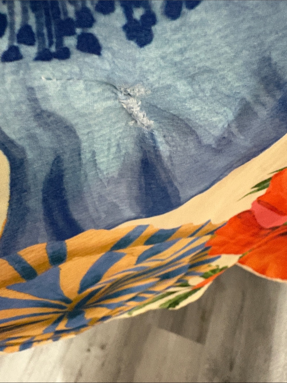 Antropologie FarmRio Halterneck Maxi Dress with Tropical Print - Picture 12 of 14